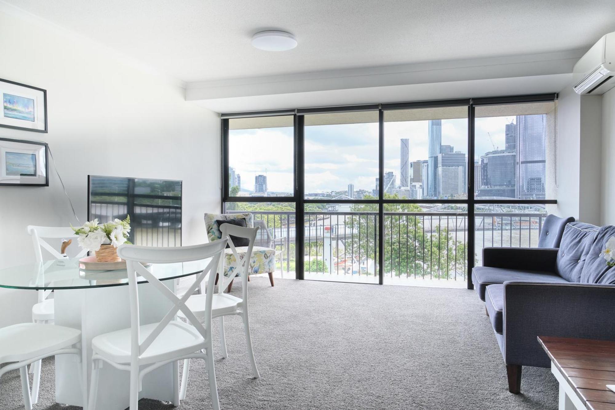 River Plaza Apartments Brisbane Southbank Extérieur photo
