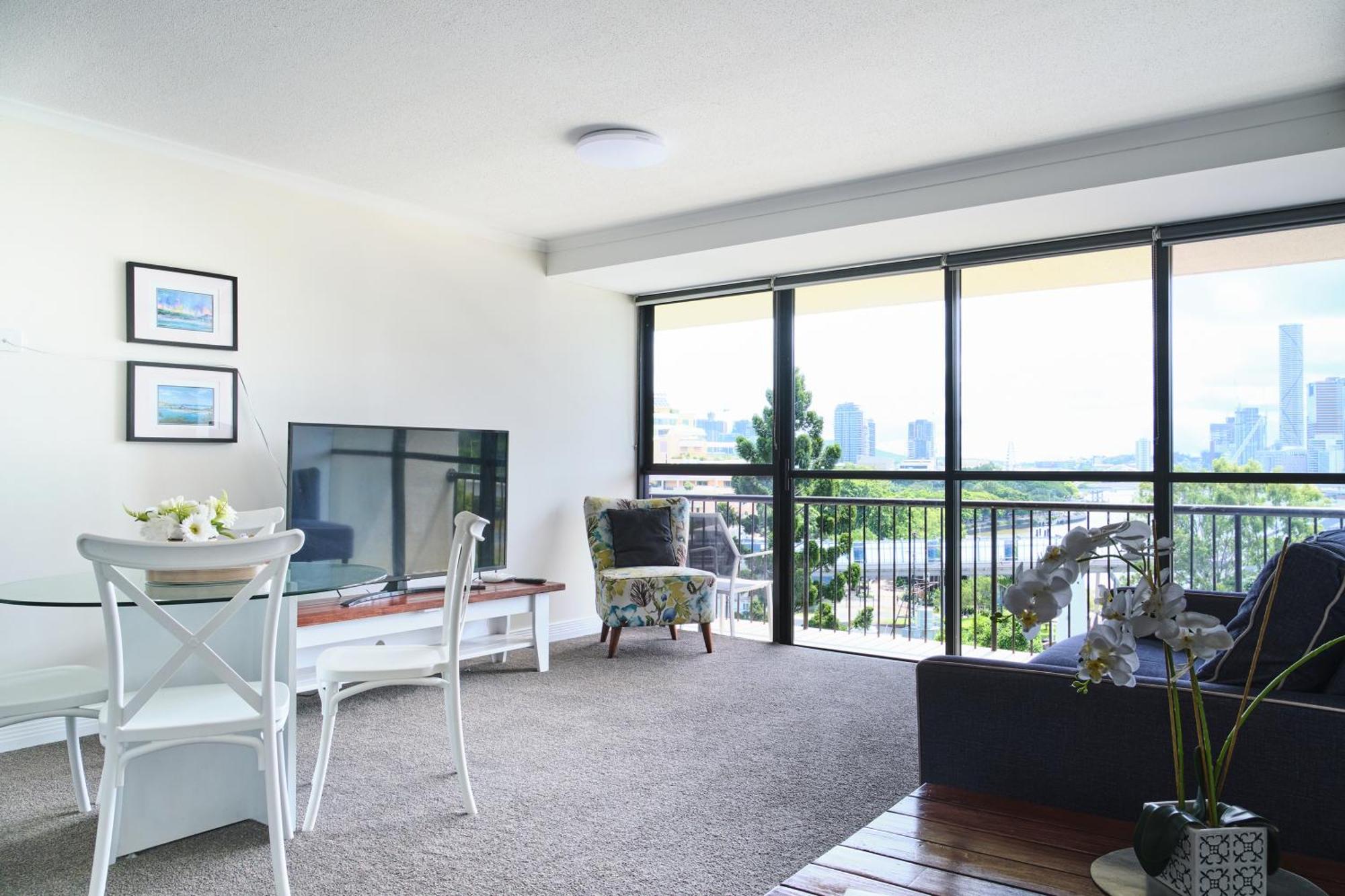 River Plaza Apartments Brisbane Southbank Extérieur photo