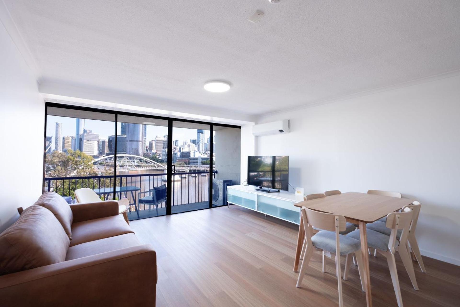 River Plaza Apartments Brisbane Southbank Extérieur photo